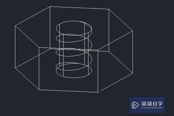 CAD三维螺母怎么画？