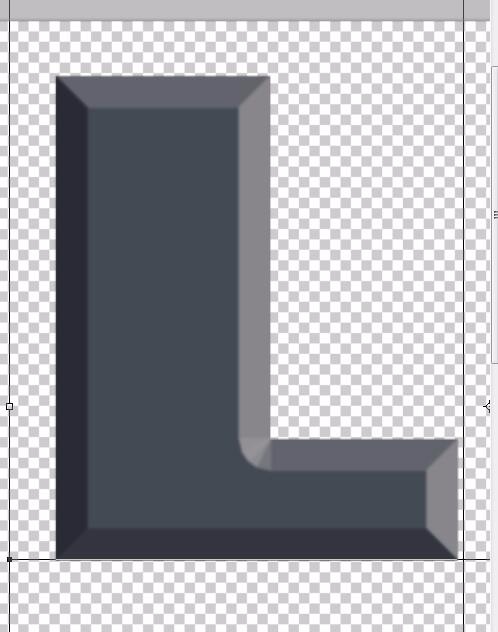 PS 怎样做出金属质感文字立体效果？