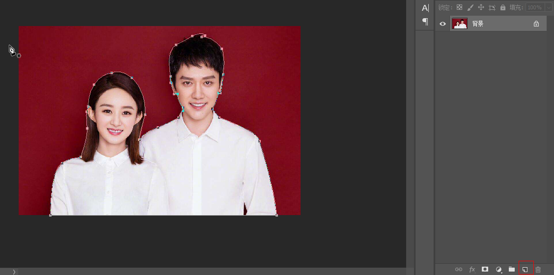 如何将照片PS成黑白剪影的效果？