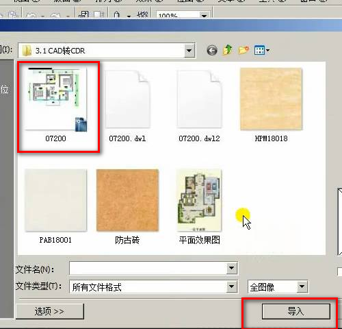 CAD格式转换成CDR格式？