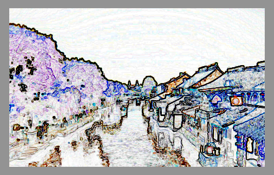 怎么把照片Photoshop成铅笔画？