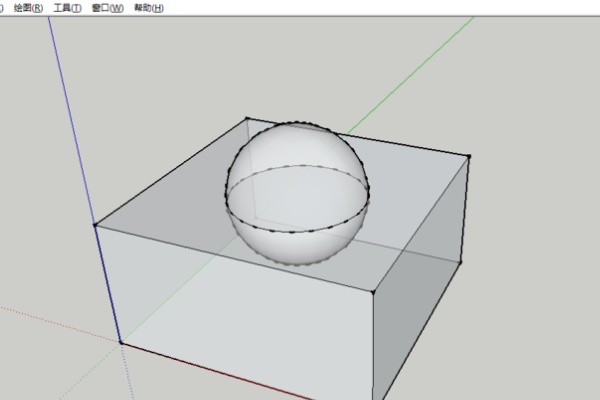 SketchUp模型交错怎么删除多余的线和面？