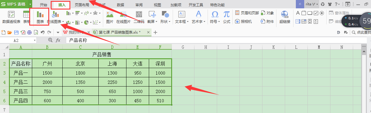 Excel柱状图加折线图组合如何做？