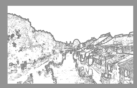 怎么把照片Photoshop成铅笔画？