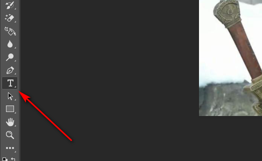 Photoshop怎么将汉字p到图片上去？