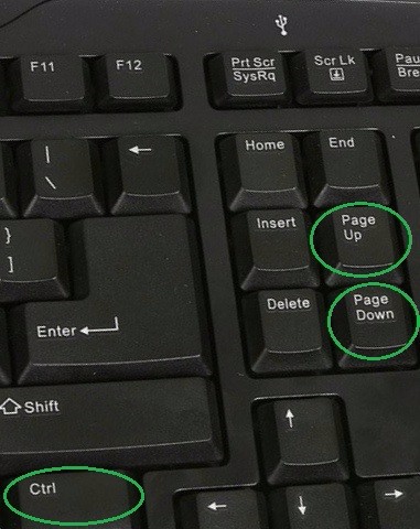 同一个Excel不同的sheet如何快捷切换？