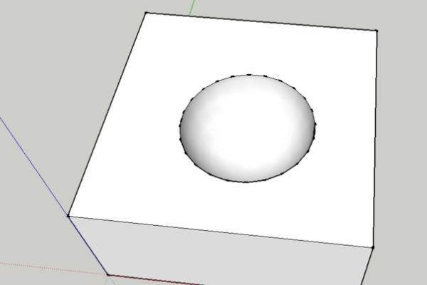 SketchUp模型交错怎么删除多余的线和面？