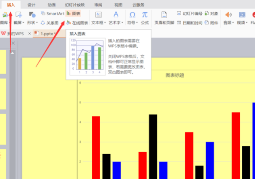 PPT中制作的柱状图只有4个柱子如何增加到8个柱子？