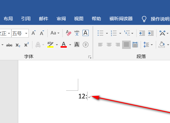 Word时间那个两点怎么打上去啊？