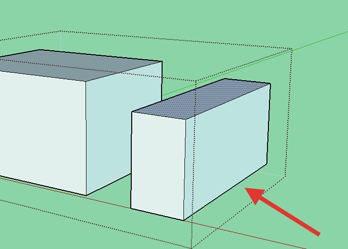 SketchUp中怎样对物体孤立编辑？