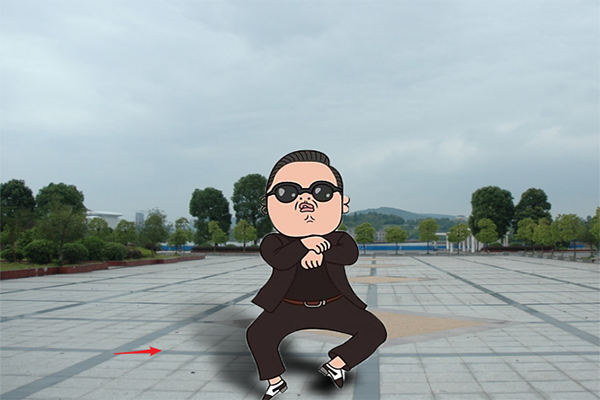 ps里投影怎么做的