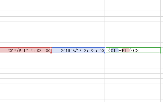 Excel如何算时间差？函数？