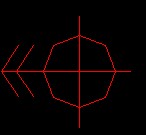 CAD室内施工图中射灯是如何画的？