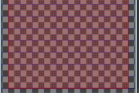 3dmaxuvw展开怎么在模型上显示棋盘格?