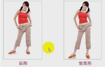 Photoshop怎么把人物的身高拉长？