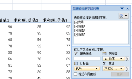 如何建立数据透视表？