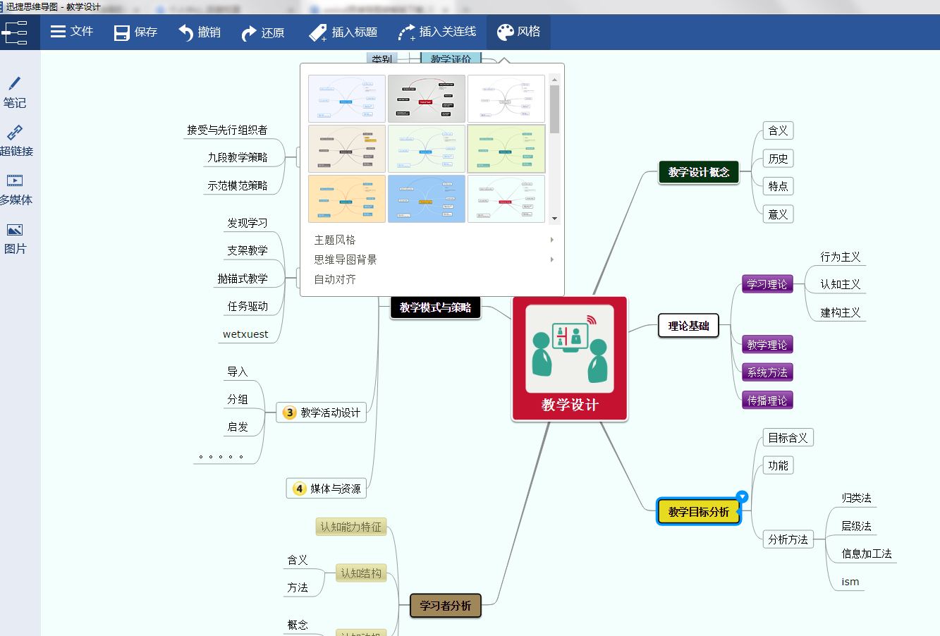 xmind图片怎么显示缩略图