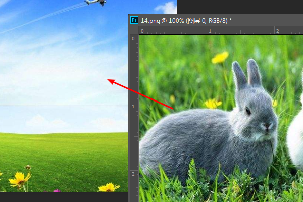一张照片九宫格教程ps