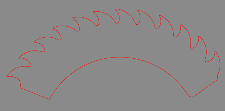 cad制图图中锯齿如何画?