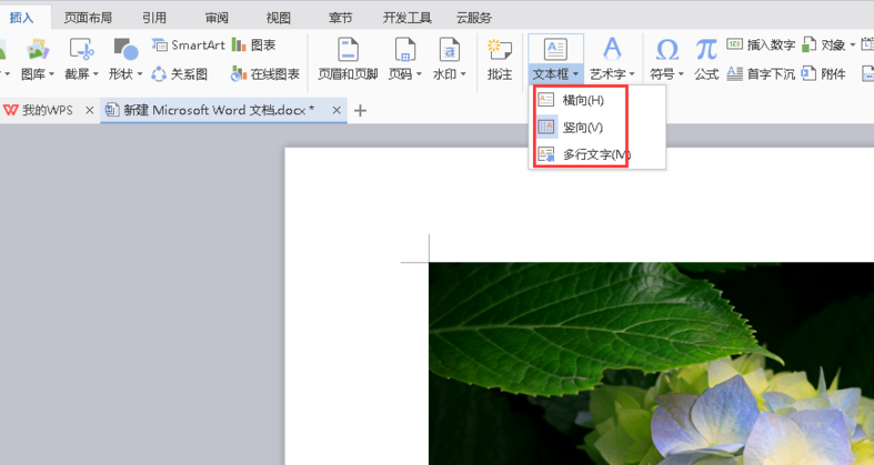 word怎么将文字在图片上