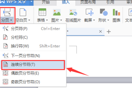 WPS中如何去掉某一页的页脚页眉？