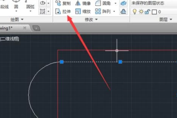 CAD中如何实现变形拉伸？
