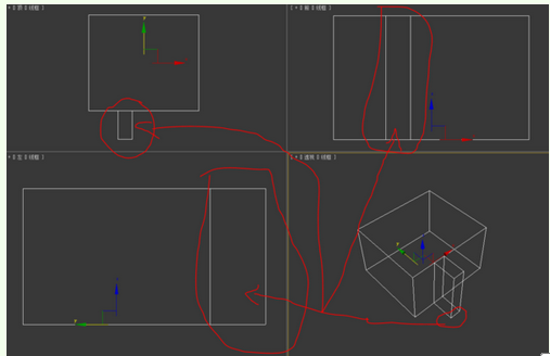 CAD家装施工图图凹凸部分怎么表示？