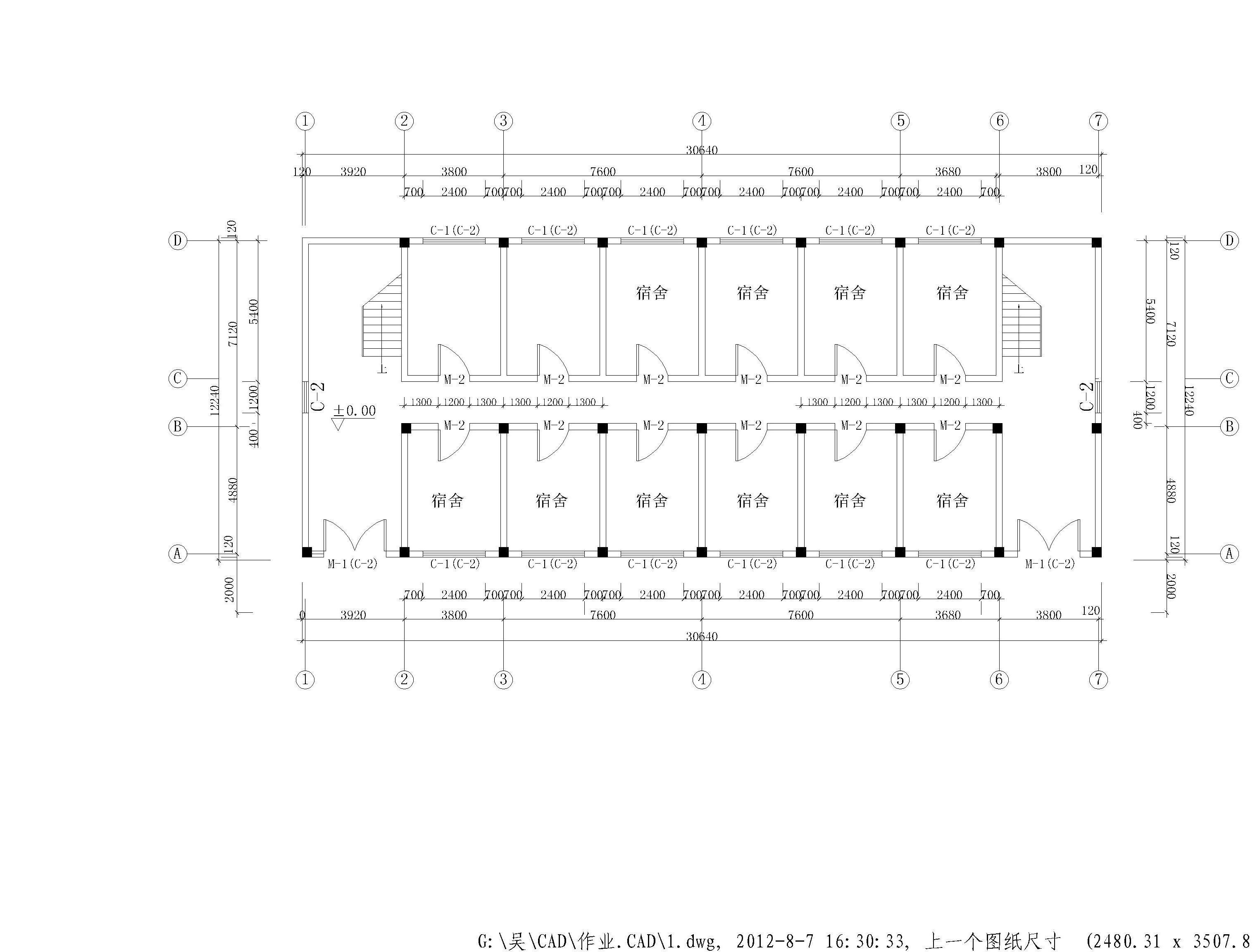 cad2007怎样标注轴线符号?