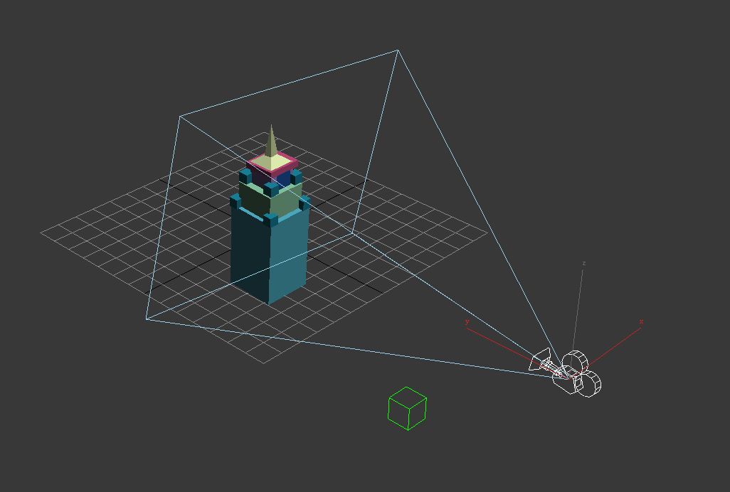 3DMax中如何让摄像机跟随物体拍摄？