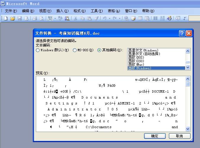 wps打开word的乱码咋办