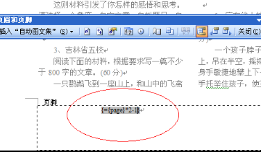 Word分栏后如何为每栏添加页码？