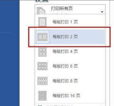 如何把Word文档的两页纸打印在一页纸（正反面）上？