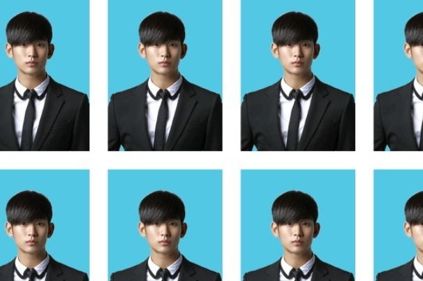 ps制作一寸照片及排版教程