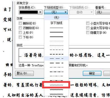 WPS波浪线怎么打？