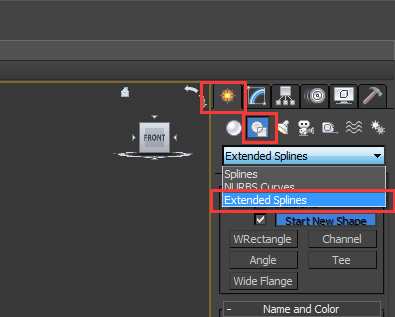 3DMax中画 l 型角钢和 工 字型角钢怎么绘制？以及长度要自由调整