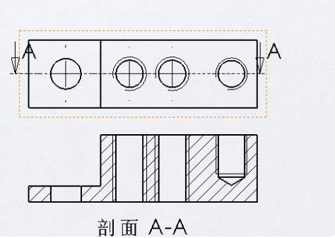 cad二维内螺纹孔怎么画?