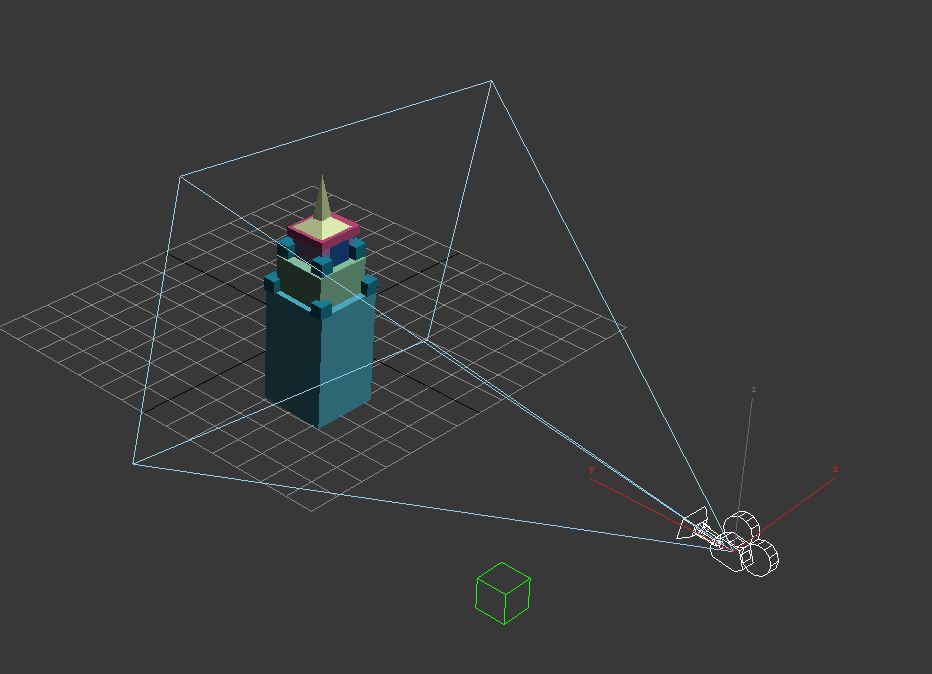 3DMax中如何让摄像机跟随物体拍摄？