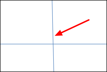 怎样在word表格中绘制十字线