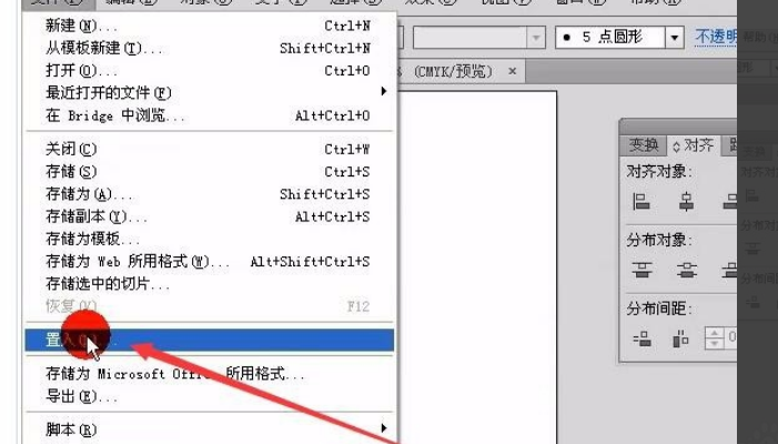 AI软件怎么嵌入图片？