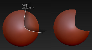 ZBrush中的clip切割笔刷怎么使用？
