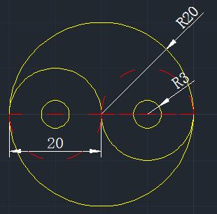 请问用CAD2010画太极图怎么画谢谢各位前辈指点啊？