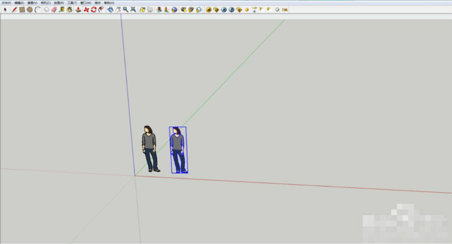 SketchUp怎么阵列？