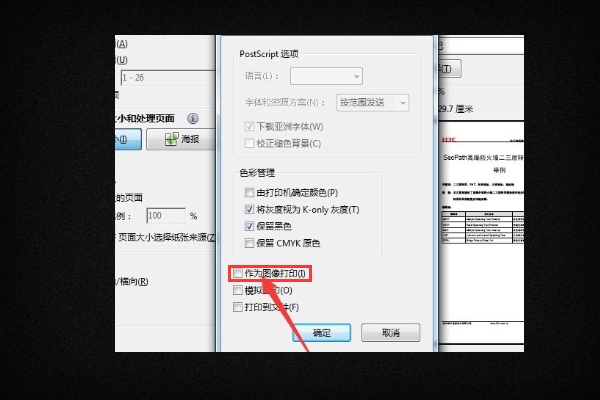 PDF文件插入Word文档中后，打印不清晰怎么办？