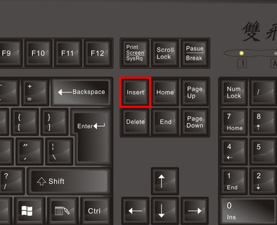 为什么在Word中打字，后面的文字就没了呢？