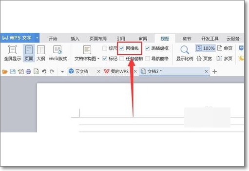 为什么Word打开整页都有有横线？