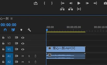 PR 加了效果之后显示有新帧需要分析请单击分析 到底点击哪里？