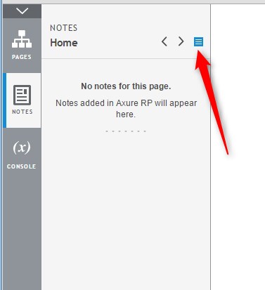 Axure里添加的页面注释的在原型页面里看不到是怎么回事？