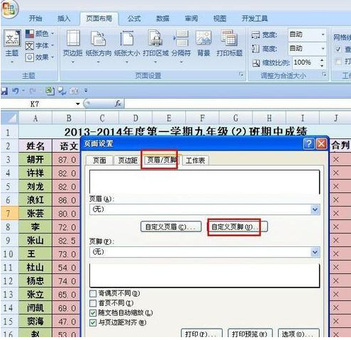 在Excel中怎样显示页数？