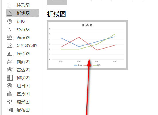 2007word折线图怎么做