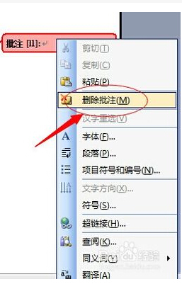 怎么把Word中批注中的“删除内容”复制出来？